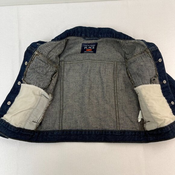 The Children's Place Blue Jean Denim Jacket Boy Girl 2T - Picture 3 of 7